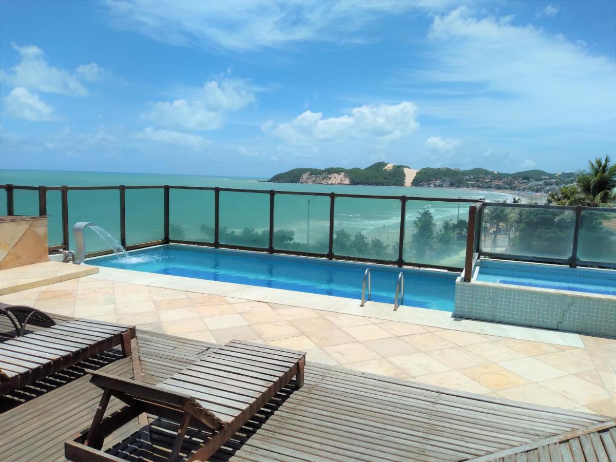 Apartamento Flat A Beira Mar, Vista Lateral - Araca 408 Natal Exterior foto